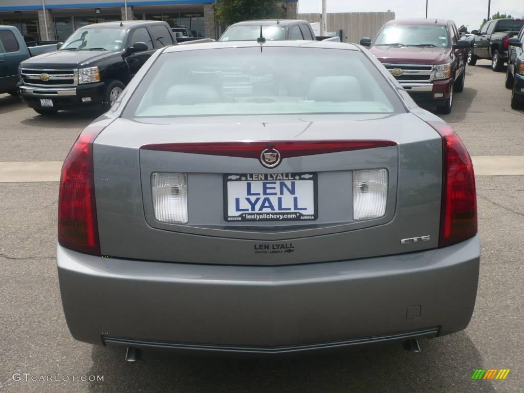 2006 CTS Sedan - Silver Smoke / Light Gray/Ebony photo #5