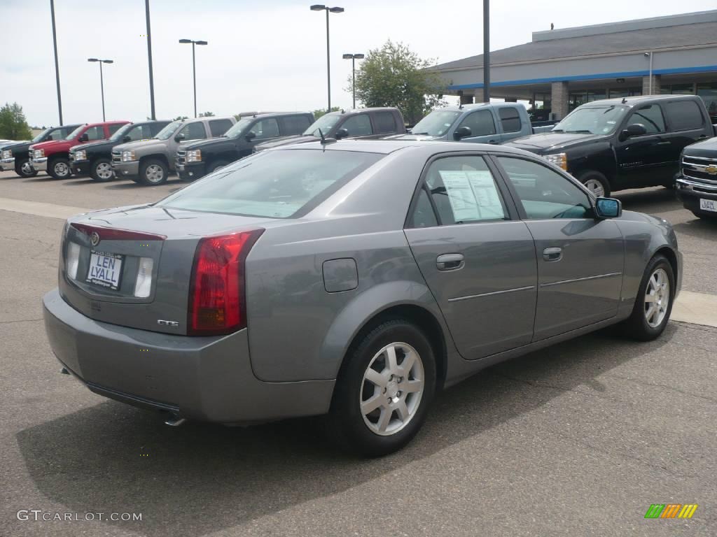 2006 CTS Sedan - Silver Smoke / Light Gray/Ebony photo #6