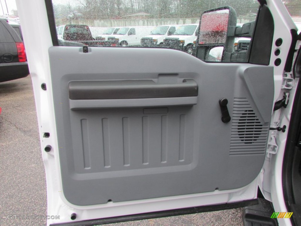 2012 F350 Super Duty XL Crew Cab 4x4 Dually - Oxford White / Steel photo #34