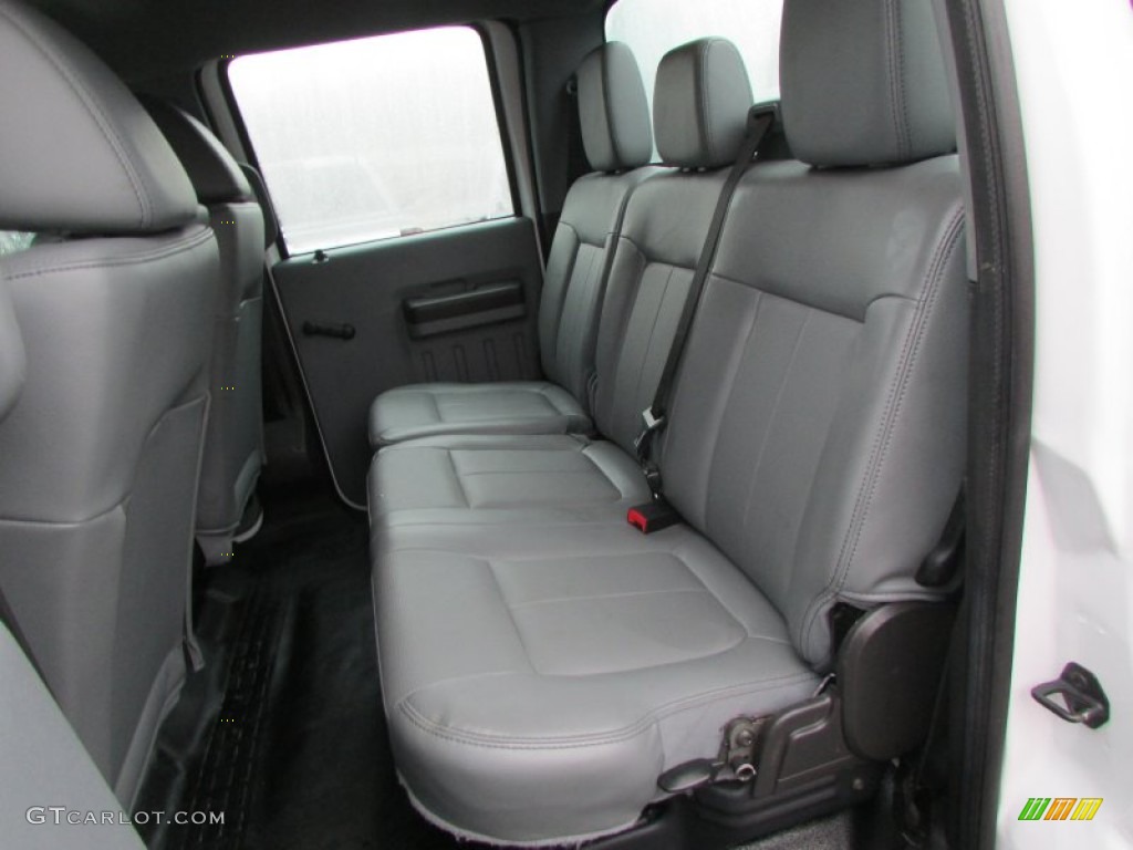 2012 F350 Super Duty XL Crew Cab 4x4 Dually - Oxford White / Steel photo #39