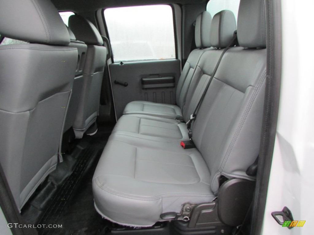 2012 F350 Super Duty XL Crew Cab 4x4 Dually - Oxford White / Steel photo #40