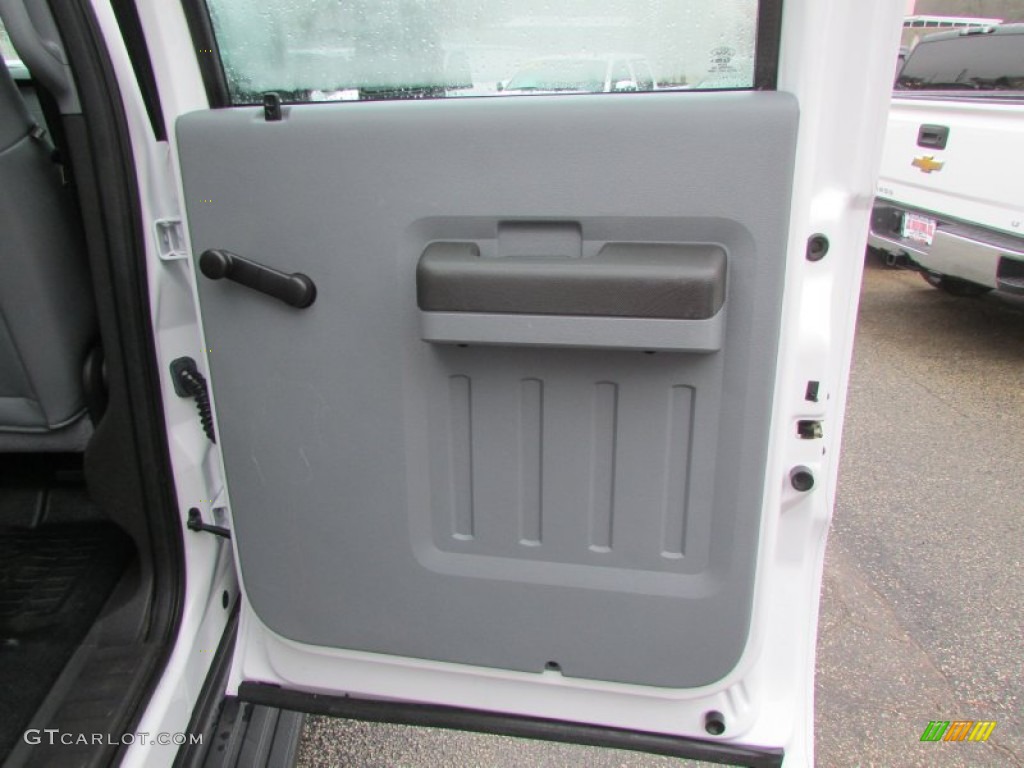 2012 F350 Super Duty XL Crew Cab 4x4 Dually - Oxford White / Steel photo #41