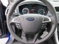 Charcoal Black 2015 Ford Fusion SE Steering Wheel