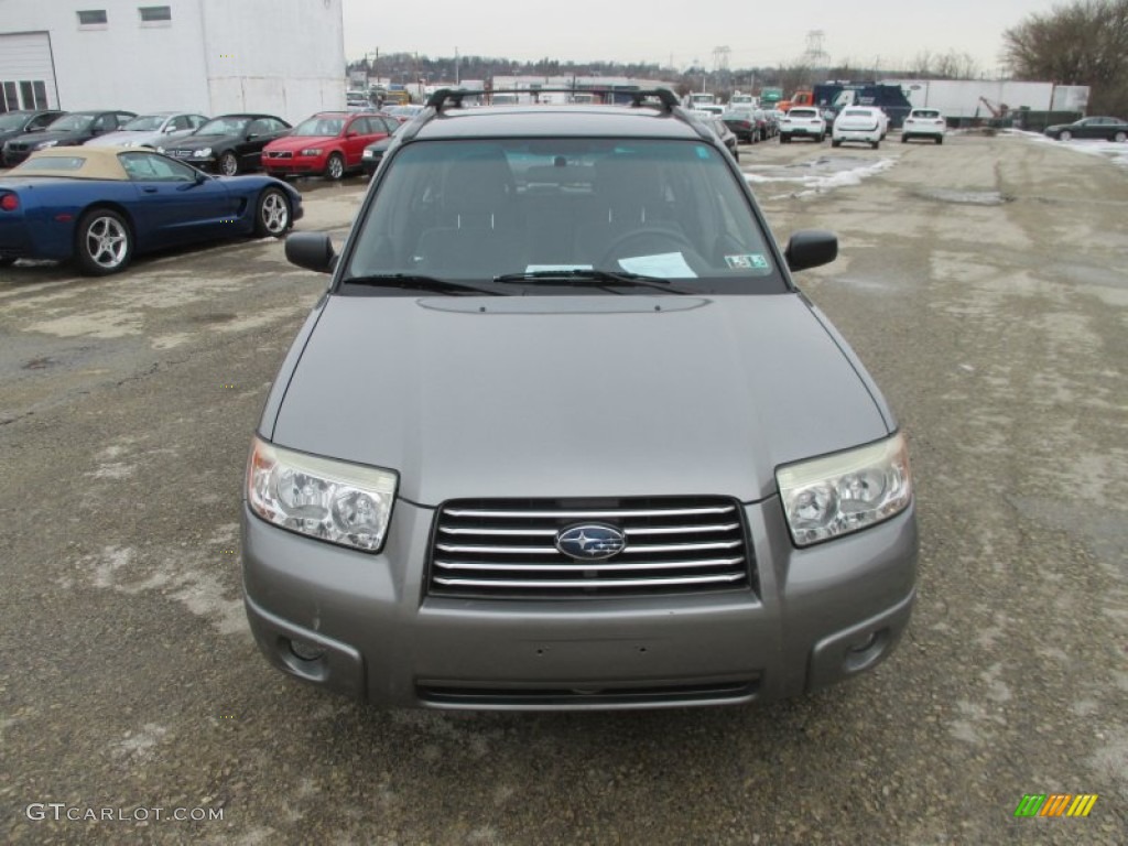 Steel Gray Metallic 2006 Subaru Forester 2.5 X Exterior Photo #101942501