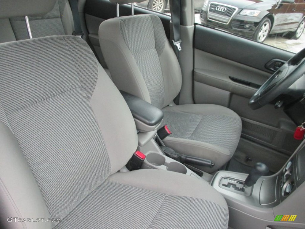 2006 Forester 2.5 X - Steel Gray Metallic / Graphite Gray photo #12