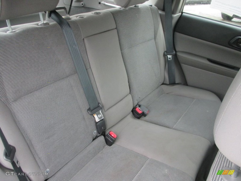2006 Forester 2.5 X - Steel Gray Metallic / Graphite Gray photo #13