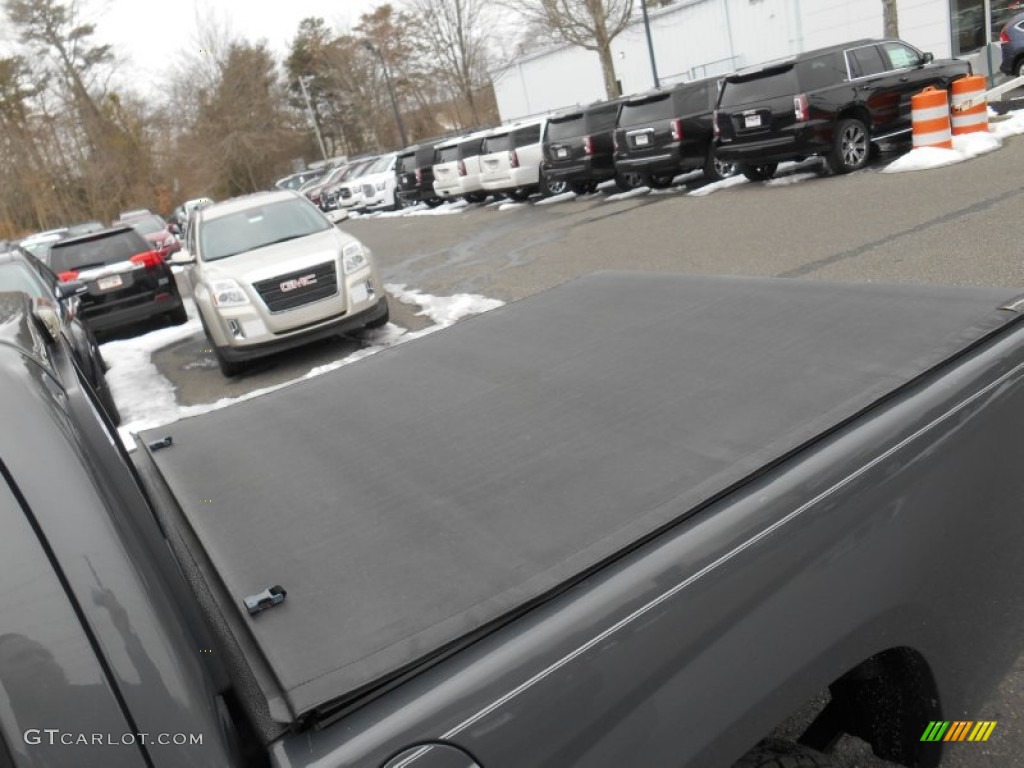 2009 Canyon SLE Crew Cab 4x4 - Dark Steel Gray Metallic / Ebony photo #13