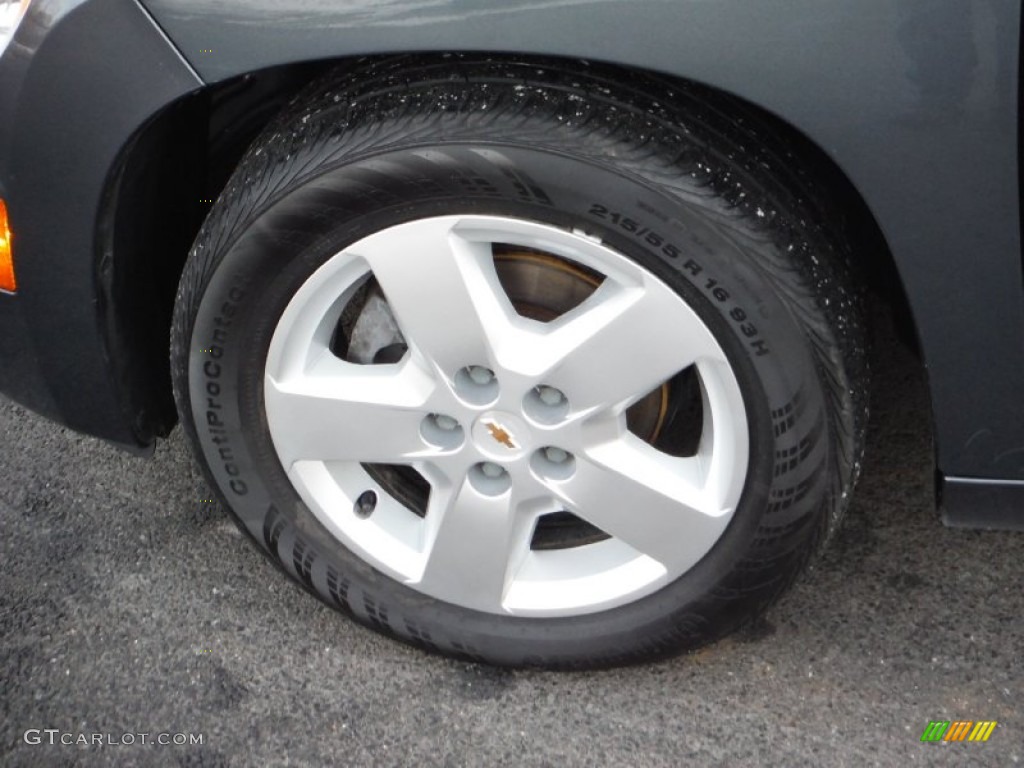 2011 HHR LT - Cyber Gray Metallic / Ebony photo #3