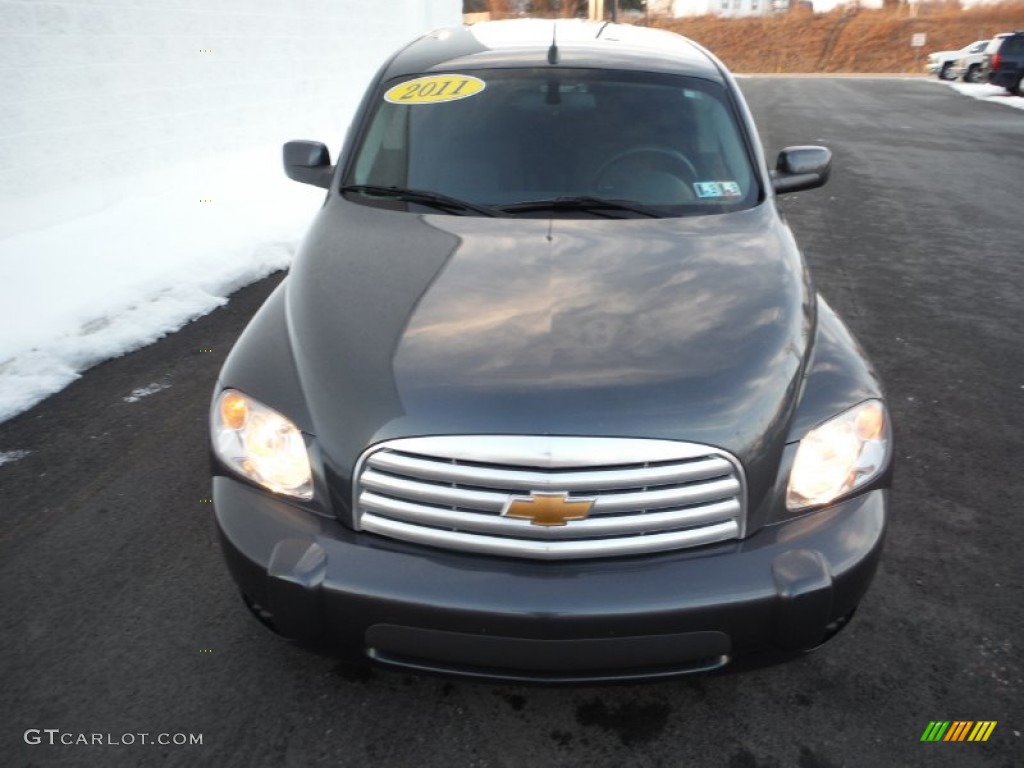2011 HHR LT - Cyber Gray Metallic / Ebony photo #4