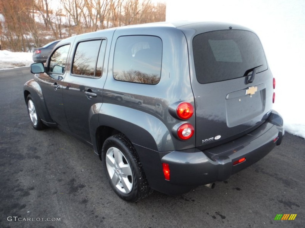 2011 HHR LT - Cyber Gray Metallic / Ebony photo #8