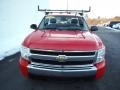 2008 Victory Red Chevrolet Silverado 1500 LS Regular Cab 4x4  photo #5