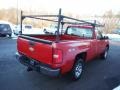 2008 Victory Red Chevrolet Silverado 1500 LS Regular Cab 4x4  photo #7