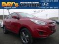 Garnet Red - Tucson GLS AWD Photo No. 1