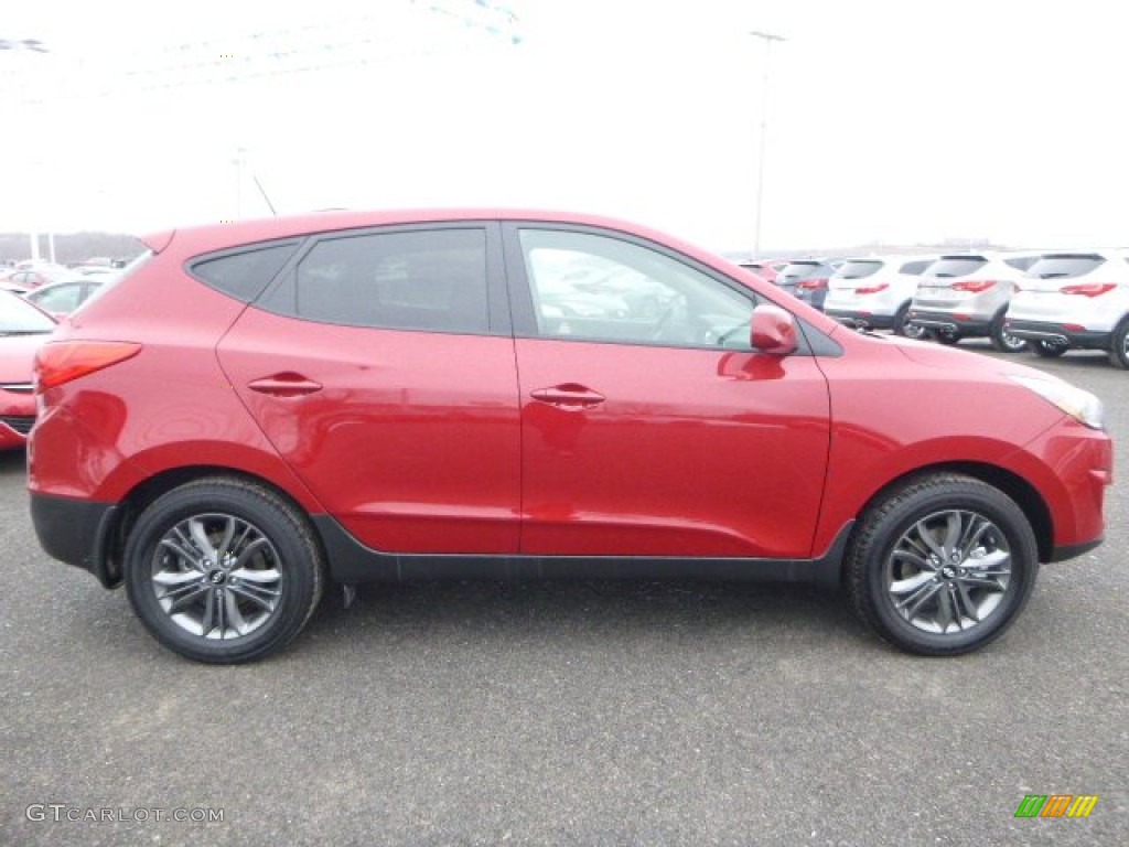 Garnet Red 2015 Hyundai Tucson GLS AWD Exterior Photo #101946572