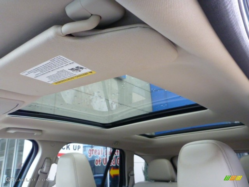 2011 Edge SEL AWD - Mediterranean Blue Metallic / Medium Light Stone photo #7