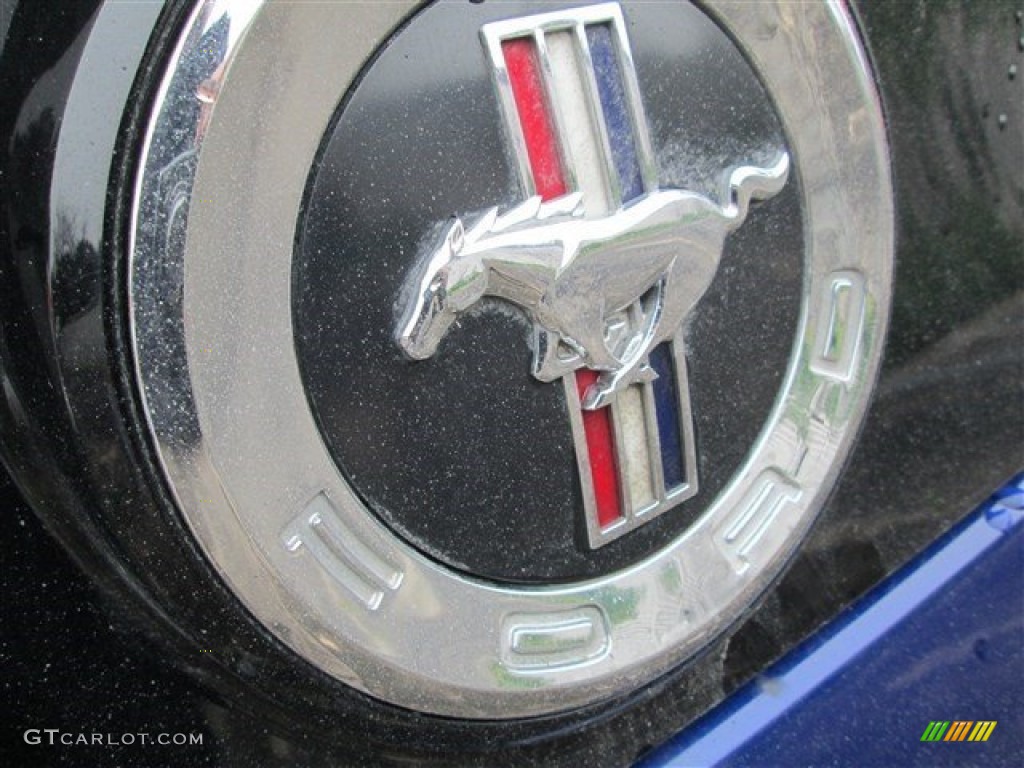 2014 Mustang V6 Coupe - Deep Impact Blue / Charcoal Black photo #5