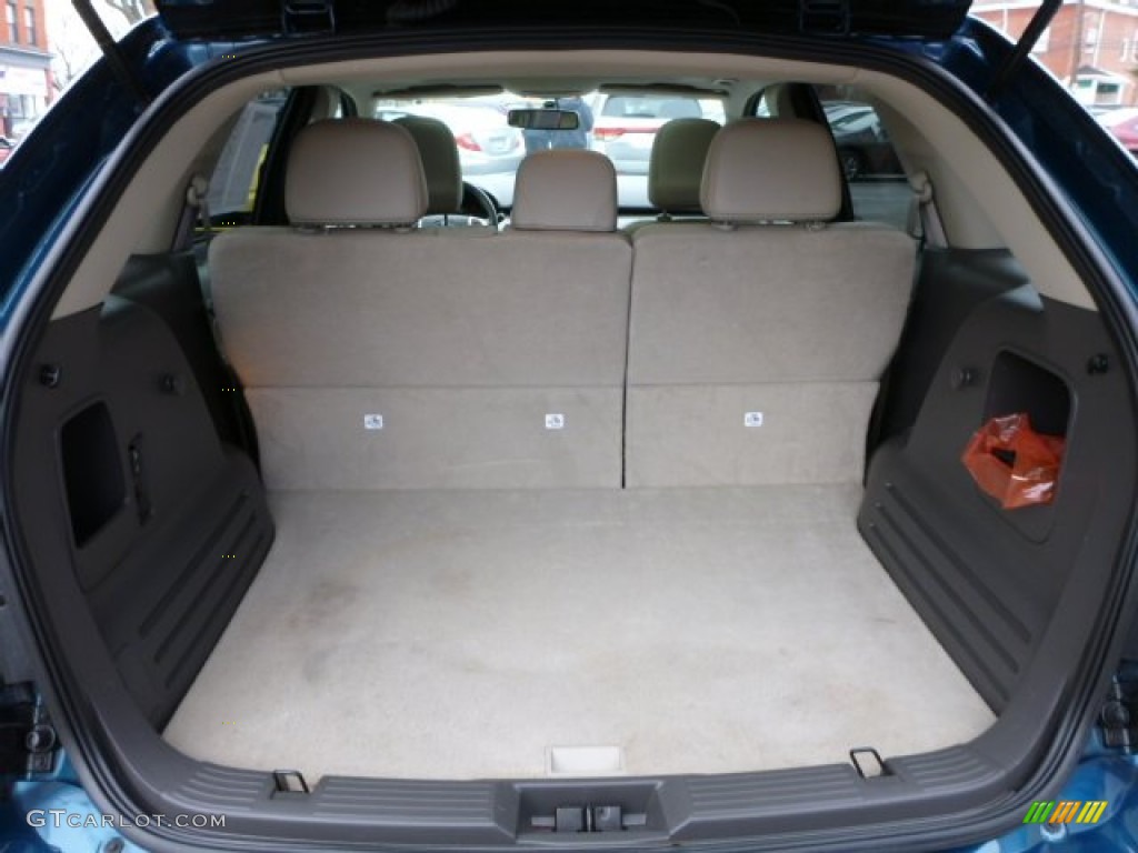 2011 Edge SEL AWD - Mediterranean Blue Metallic / Medium Light Stone photo #11
