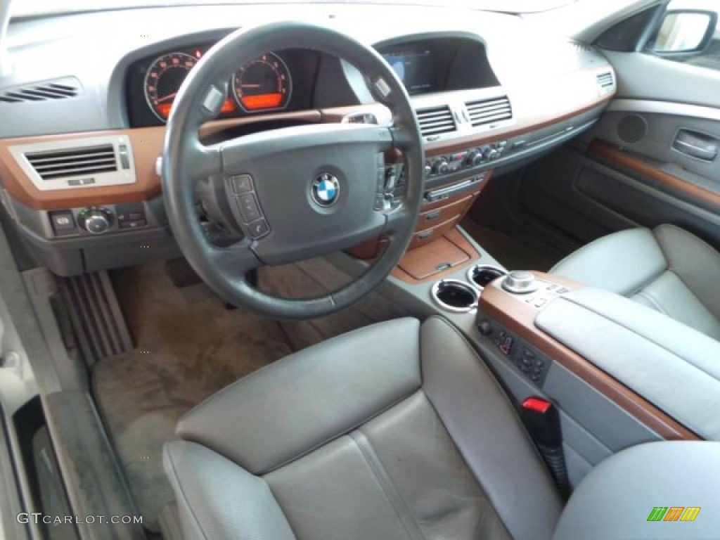 2006 BMW 7 Series 750i Sedan Interior Color Photos