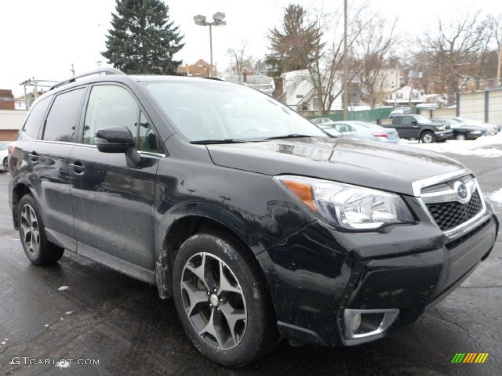 2014 Forester 2.0XT Touring - Crystal Black Silica / Black photo #1