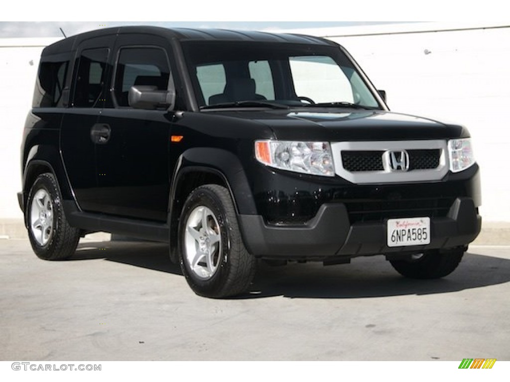 2010 Element LX - Crystal Black Pearl / Gray photo #1