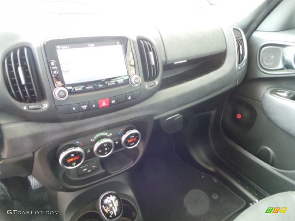 2014 500L Lounge - Nero (Black) / Grigio/Cementite (Light Grey/Grey) photo #25