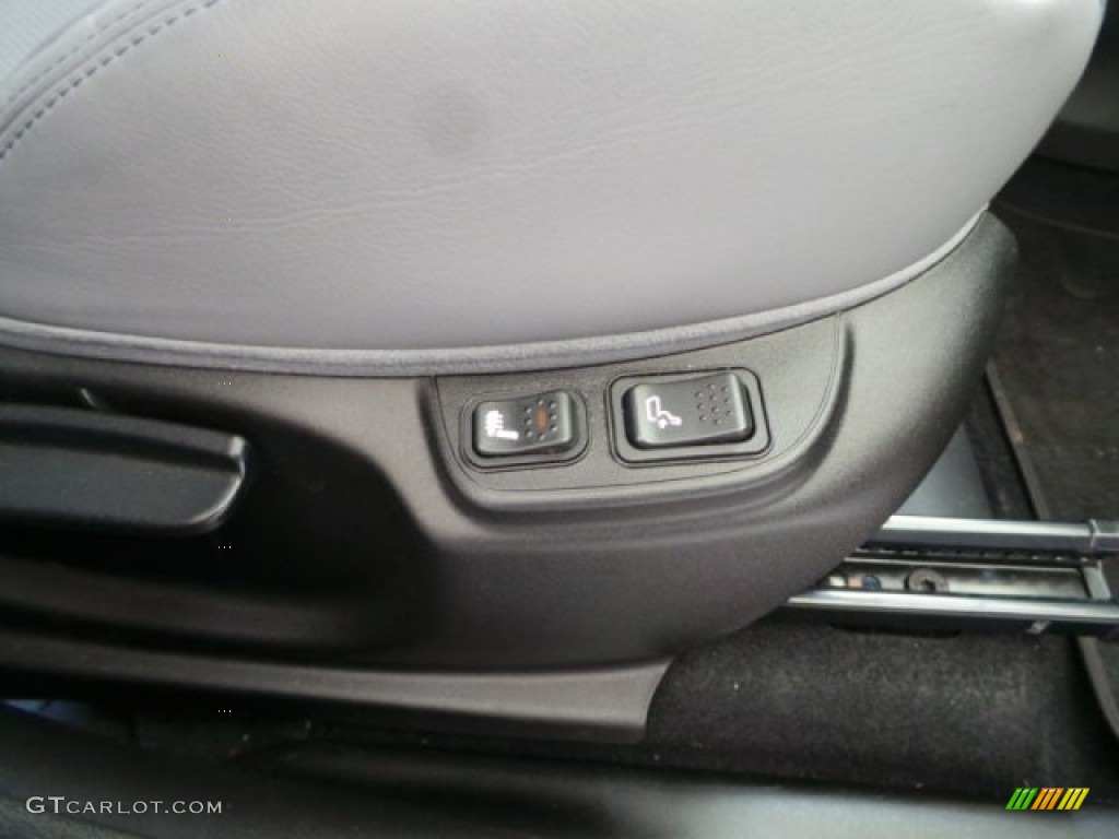 2014 500L Lounge - Nero (Black) / Grigio/Cementite (Light Grey/Grey) photo #30