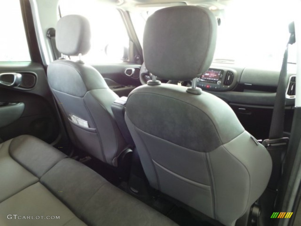 2014 500L Lounge - Nero (Black) / Grigio/Cementite (Light Grey/Grey) photo #31