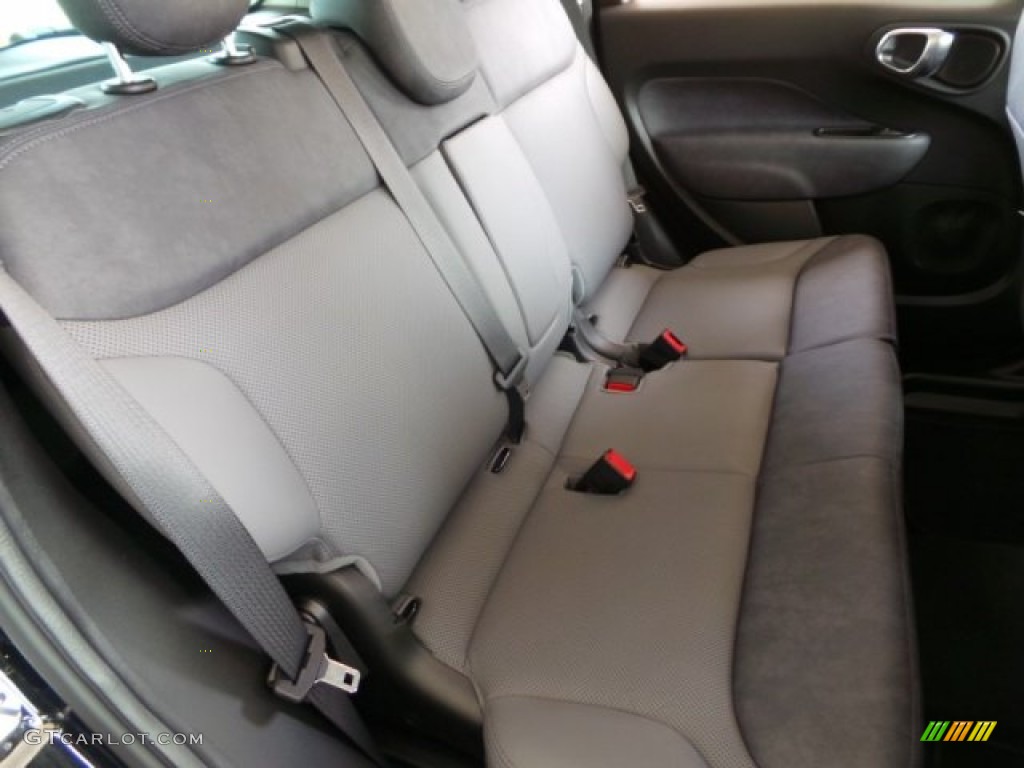 2014 500L Lounge - Nero (Black) / Grigio/Cementite (Light Grey/Grey) photo #32