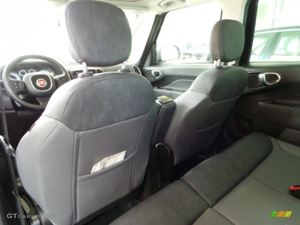 2014 500L Lounge - Nero (Black) / Grigio/Cementite (Light Grey/Grey) photo #36