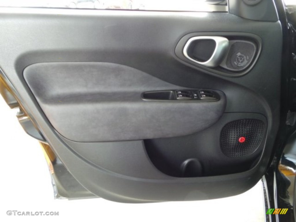 2014 500L Lounge - Nero (Black) / Grigio/Cementite (Light Grey/Grey) photo #43