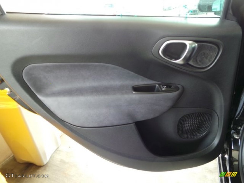 2014 500L Lounge - Nero (Black) / Grigio/Cementite (Light Grey/Grey) photo #46