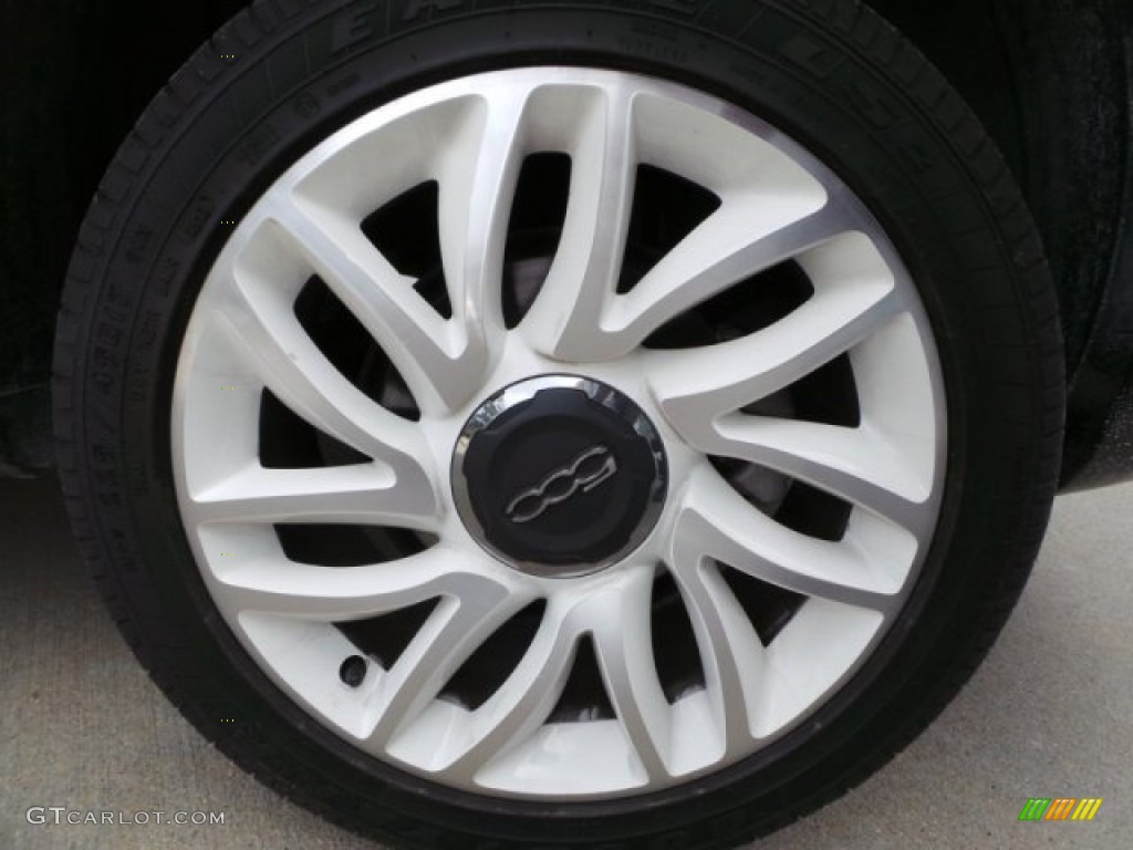 2014 500L Lounge - Nero (Black) / Grigio/Cementite (Light Grey/Grey) photo #52