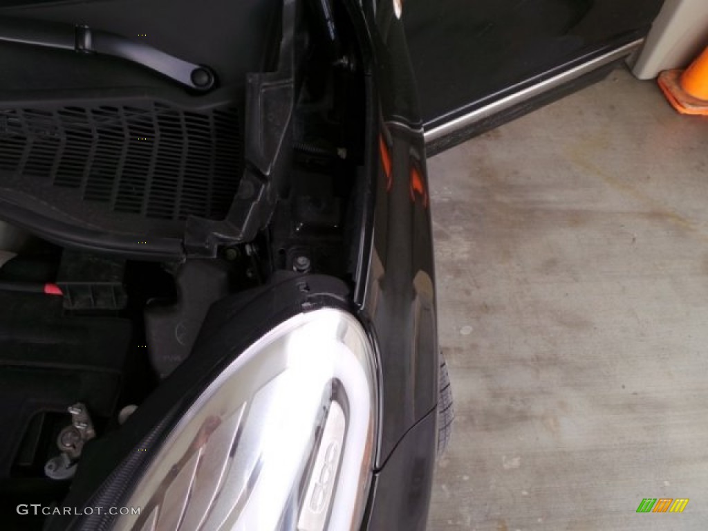 2014 500L Lounge - Nero (Black) / Grigio/Cementite (Light Grey/Grey) photo #59