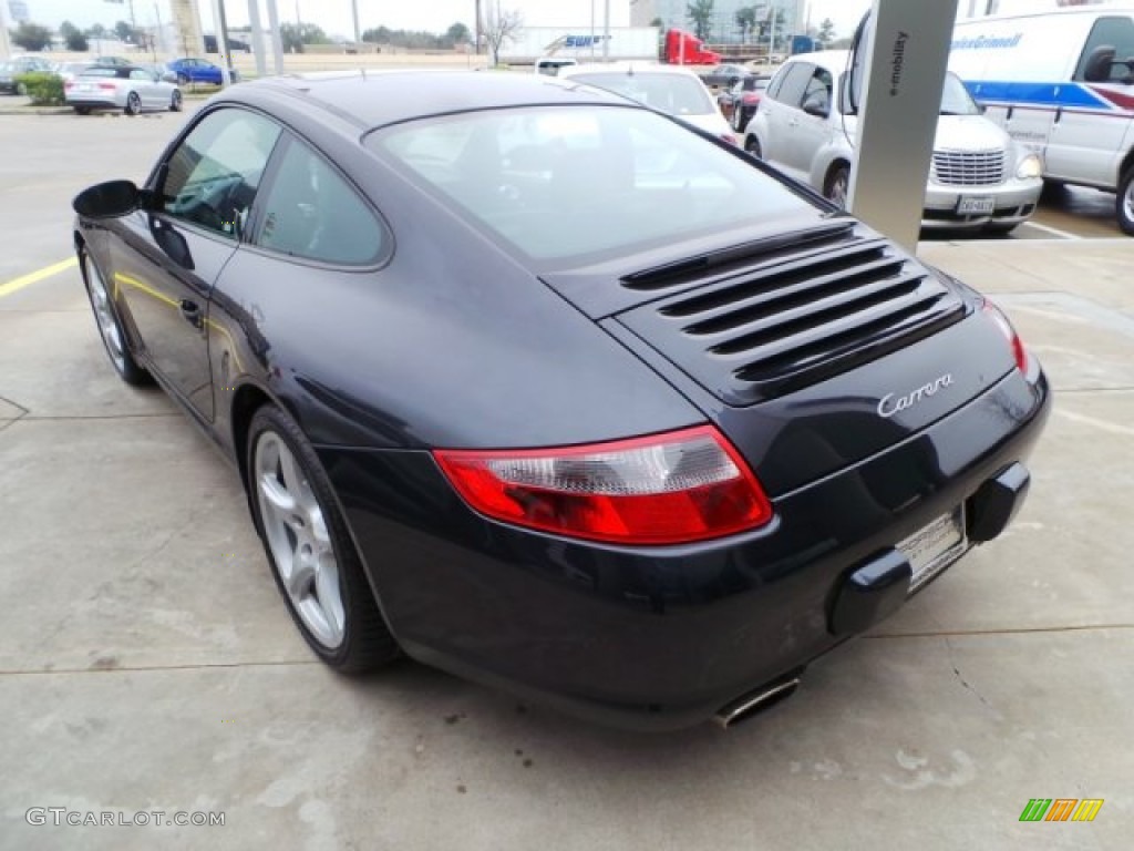 2005 911 Carrera Coupe - Midnight Blue Metallic / Black photo #5