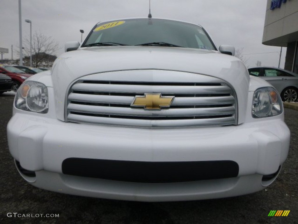 2011 HHR LT - Arctic Ice White / Gray photo #3