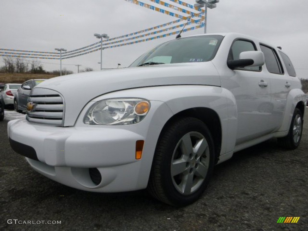 2011 HHR LT - Arctic Ice White / Gray photo #4