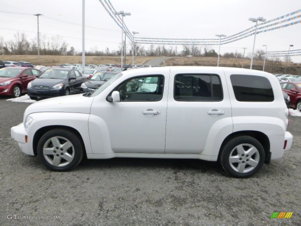 2011 HHR LT - Arctic Ice White / Gray photo #7