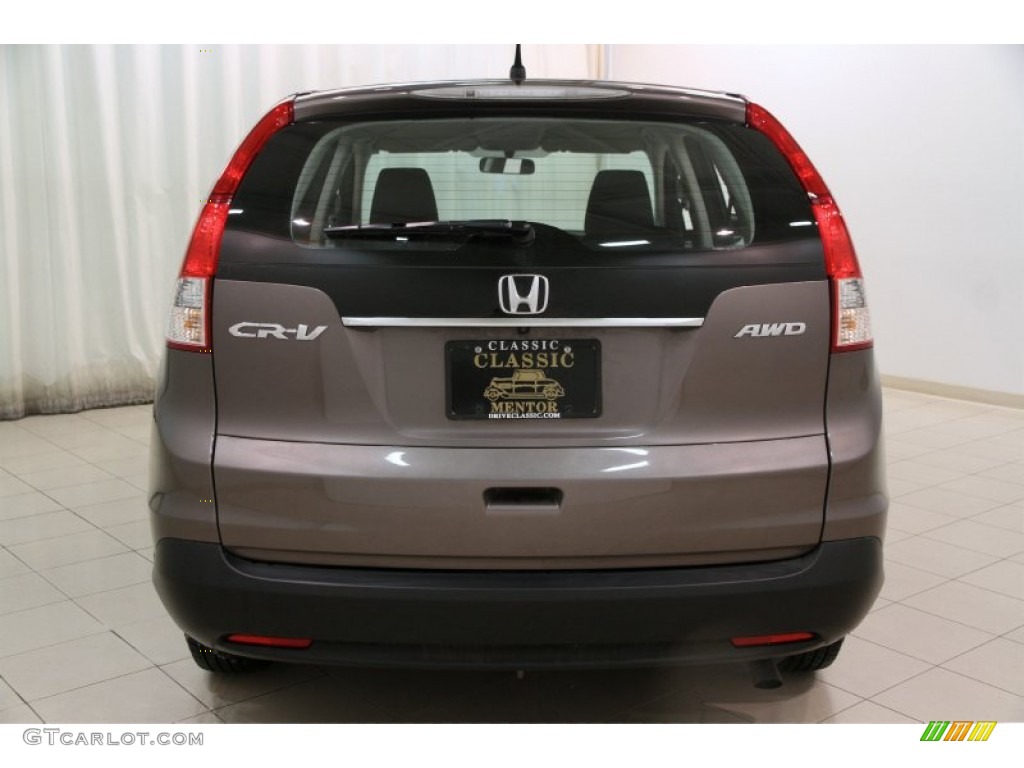 2014 CR-V LX AWD - Urban Titanium Metallic / Black photo #17