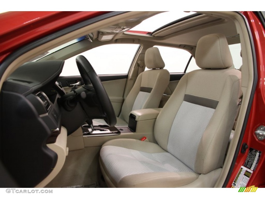 Ivory Interior 2012 Toyota Camry XLE Photo #101956235