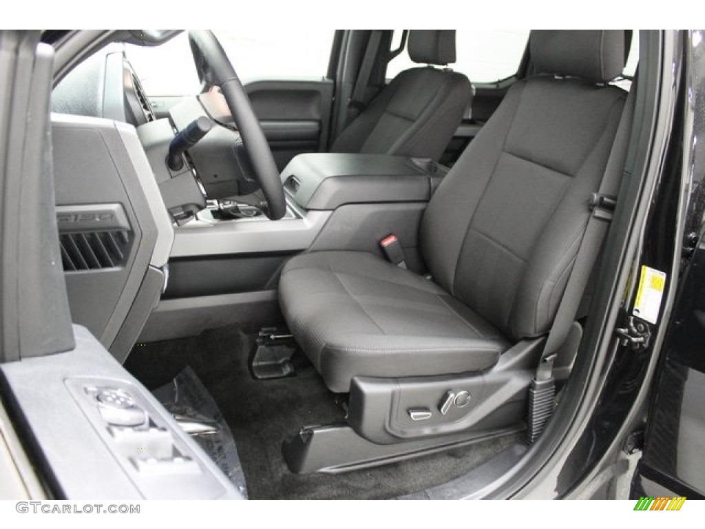 2015 F150 XLT SuperCrew 4x4 - Tuxedo Black Metallic / Black photo #7
