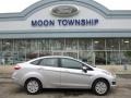 Ingot Silver - Fiesta S Sedan Photo No. 1