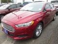 2015 Ruby Red Metallic Ford Fusion SE  photo #4