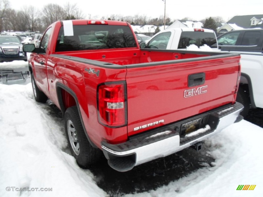 Fire Red 2015 GMC Sierra 1500 Regular Cab 4x4 Exterior Photo #101958725