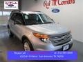 2015 Ingot Silver Ford Explorer FWD  photo #1