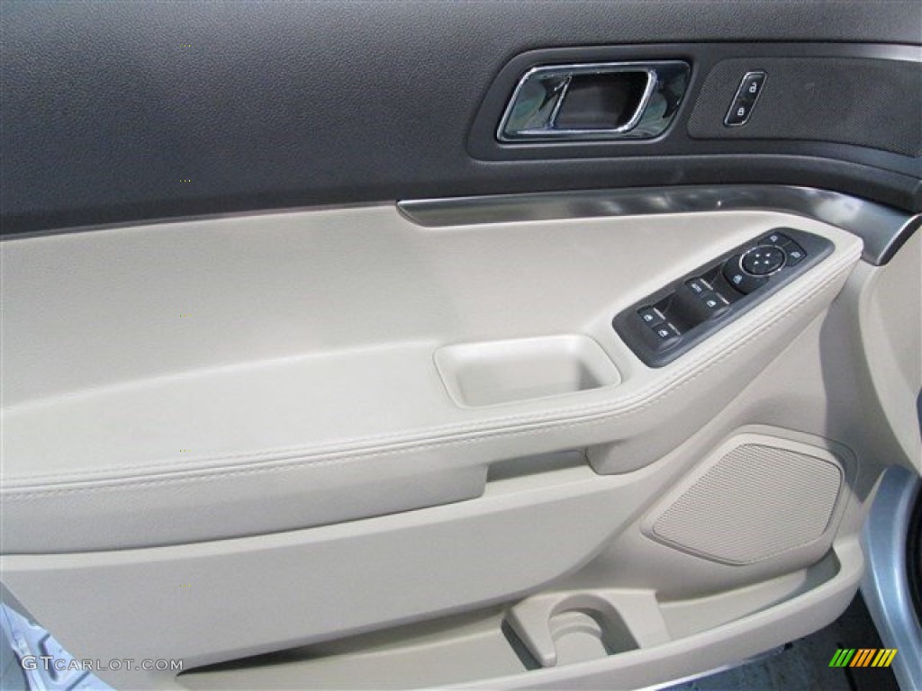 2015 Explorer FWD - Ingot Silver / Medium Light Stone photo #13