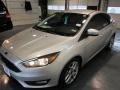 2015 Ingot Silver Metallic Ford Focus SE Sedan  photo #3