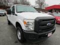 Oxford White - F250 Super Duty XL SuperCab 4x4 Photo No. 4