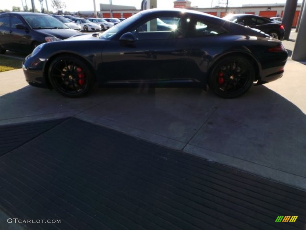 2012 911 Carrera S Coupe - Dark Blue Metallic / Black photo #4