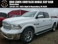 2015 Bright White Ram 1500 Laramie Crew Cab 4x4  photo #1