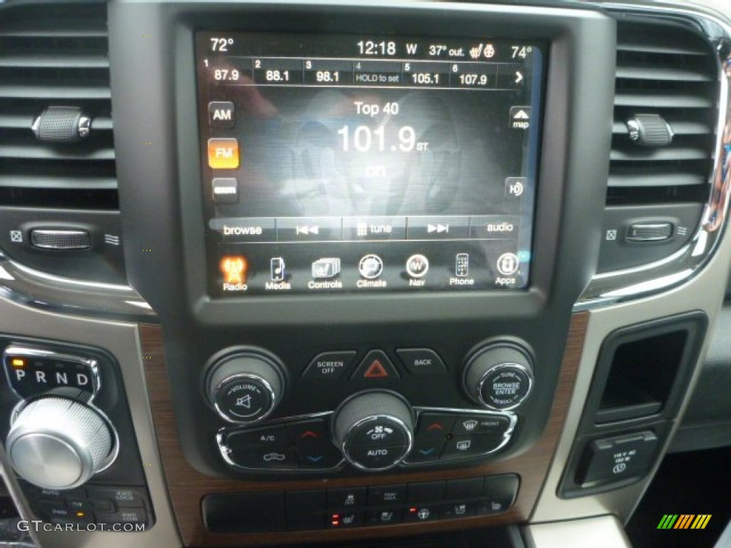 2015 Ram 1500 Laramie Crew Cab 4x4 Controls Photo #101960633